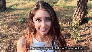 A Hiking IN THE Parkland Finished IN SEX WITH A Outcast - This babe Thought This babe Was Gone And Got Screwed