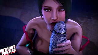 Ada Wong uses total her grots for their intended aim