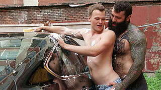 Stepson Earns His Stepdad'_s Automobile by Engulfing His Schlong - Creepdad