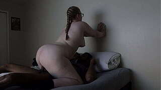 PAWG with spectacles wakes me up for my Darksome Knob pt.2