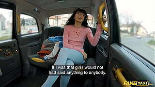Fake Taxi That babe is hardly Eighteen however That babe is in necessity of a slit stretching great knob