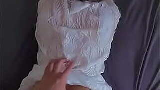 Tallow Gazoo Nice Thick White Young lady Afterwards Hatch Receives Pounded Tough In Hot Small Costume From behind Cum POV
