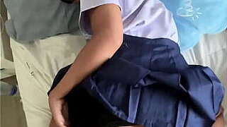 French tourist fuck a Eighteen age previous Thai student in uniform