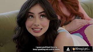 MOMMY'_S Lassie - Angry MILF Sophia Locke DISCIPLINES However Anew Misbehaving Stepbae Chloe Surreal!