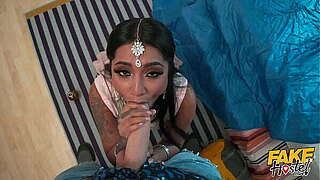 Fake Dormitory - Lewd Genies released and daring for cock! Excellent three-some with Yasmina Kahn and Nuria Millan