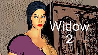 Widow was living drilled secretly at night-time