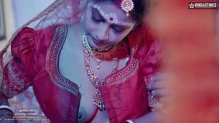 Desi Lovable 18+ Lass Very First marriage darkness with her spouse and Hardcore sex ( Hindi Audio )