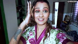 Sudipa's sex vlog on whence to fuck with biggest ramrod lover ( Hindi Audio )