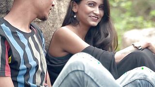 A Hawt DESI JUNGLE SEX OF Pleasing COUPLE, HARDCORE DESI SEX