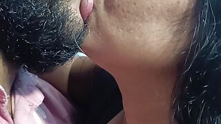 Vaishnavy and Sharun Raj lengthy lip keylock with utter undressed sex commence with slowmotion music after with real sound common speed