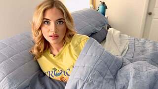 "OMG Step Sis Quit Game with your Pussy, I Just Wanted to See A Movie"