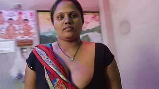 Stepaunt invites her stepson abode to educate her sex