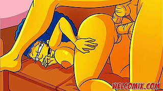 During the time that game episode games, fellows fuck the MILF!!! The Simptoons, Simpsons porn