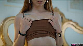 Hungarian Ginger Lya Hotty Likes Sex cream