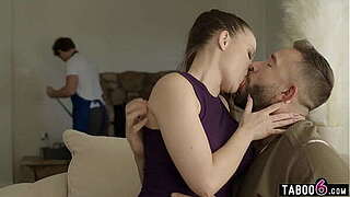 Wedded latin babe maid cheats with wealthy homeowner with spouse scrutinous there